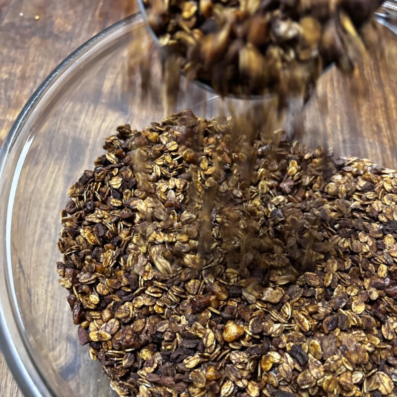 Granola with Sweet Potato & Molasses